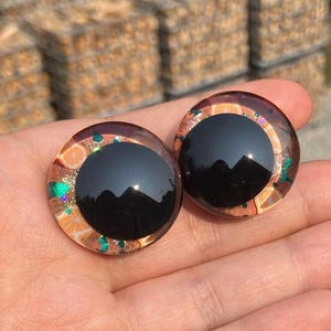 Orange Slice 30mm Safety Eyes