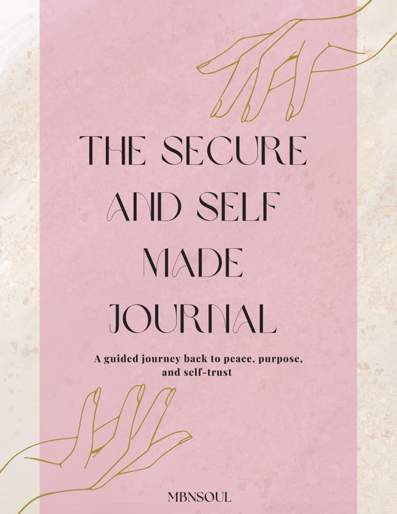 Faith-Based Journal for Women: Healing, Confidence & Peace (Fillable PDF) “The Secure and Self Made Journal”
