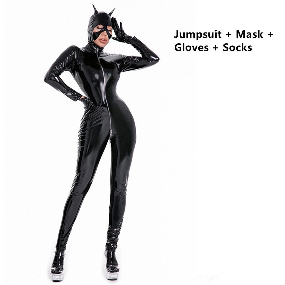Catsuit Latex, Catsuit for Women, Bodysuit, Costumes for Women, Bodysuit  Women, Jumpsuit Women, Festival Outfit, PVC Dress, Clubwear -  Canada