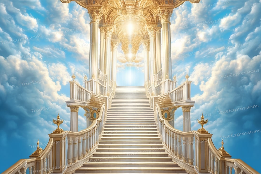 Kingdom of Heaven II, AI Art, Christian, Funeral, Heaven Gates, White