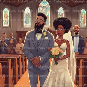 Casamento, AI, Cristão, Fé, Casal, Noiva e Noivo, Igreja, Casamento, Pregador, Download Digital, Download Instantâneo PNG
