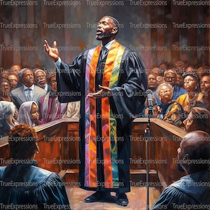 Choir Director, Printable AI, Christian, Faith, Church, Digital Downloadable, Church Choir, Singing, Instant PNG Download