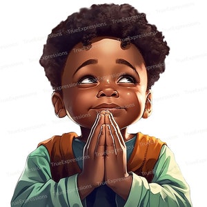 Lieber Gott, AI Art, Christian, Glaube, Junge, der in der Kirche betet, Kind, digital herunterladbar, sofortiger PNG-Download