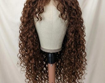 Bespoke Luxury Curly Human Hair Topper | Hair Loss Solution | Silk Base or Lace