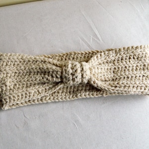 Stirnband, häkeln Stirnband, Stirnband, Ohrwärmer, Beige Ohr Muffs, häkeln Stirnbänder, häkeln Ohrwärmer, Ohr Muffs, Toque Kopf tragen,