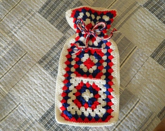 hot water bottle crochet cozy, covers for hot water bottles, hot water bottle holder, gift for mom, winter gifts, cold weather gift ideas,