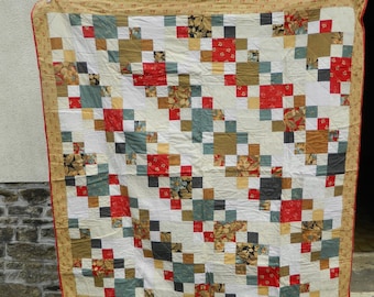 cottagecore quilt, quilts for sale, Patchwork quilt handmade, heirloom quilt, quilting gifts, patch work, bedding quilt, handmade cover,