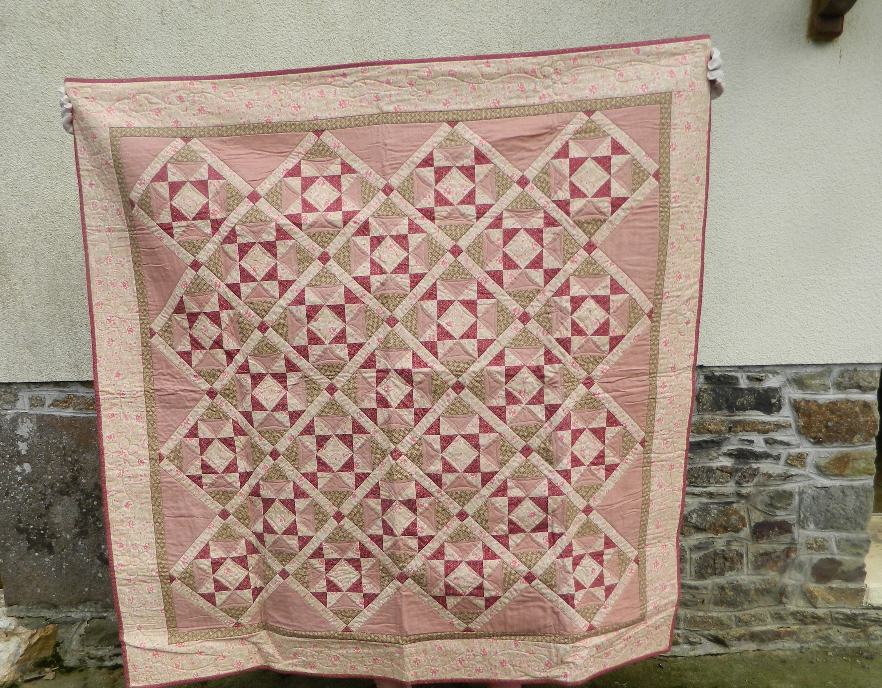 Courtepointes à Vendre, Patchwork Quilt Handmade, Heirloom Quilt, Cadeaux de Matelassage, Patchwork,