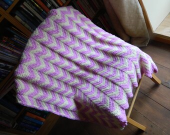 Manta para cochecito de bebé, regalos para una niña recién nacida, regalo de ducha, manta de crochet hecha a mano, ropa de cama para cuna para niñas, ideas de regalos para baby shower,