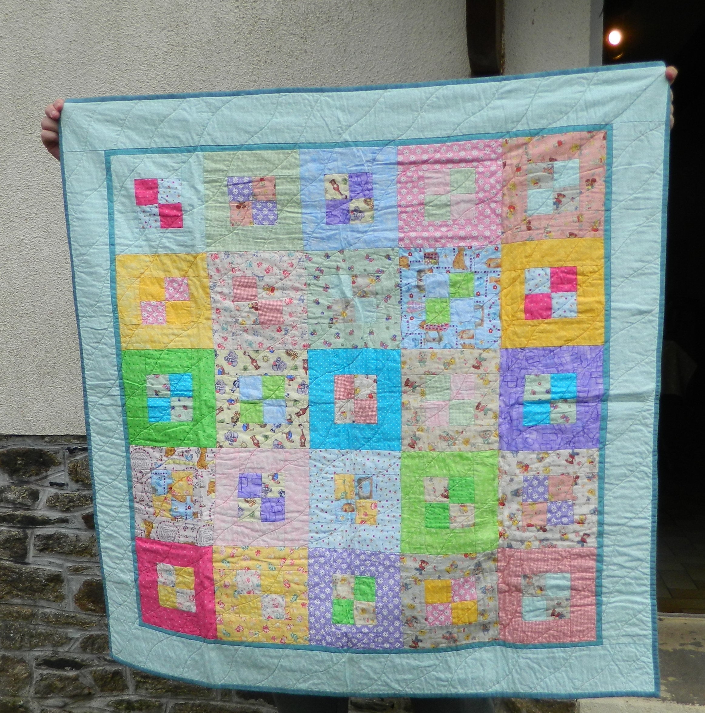 Courtepointe Cottagecore, Courtepointes à Vendre, Patchwork Quilt Handmade, Heirloom, Cadeaux de Cou