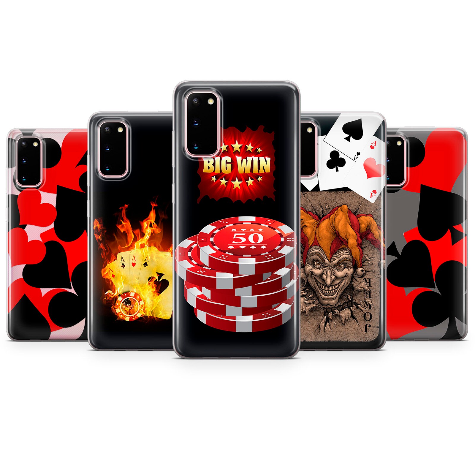 Poker Phone Case Playing Cards Cover for Samsung S20 Plus Etsy