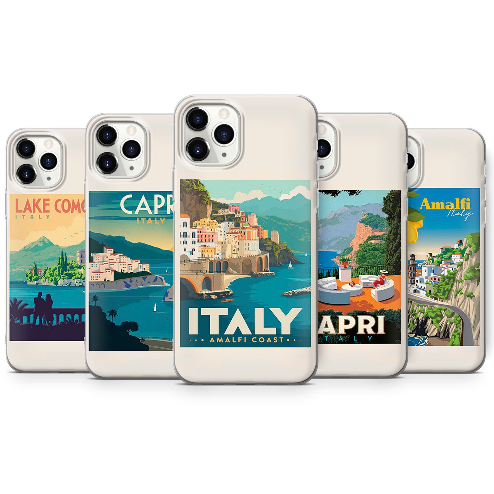 Retro Travel Poster Iphone Case For Iphone 12 Pro Max Iphone Etsy