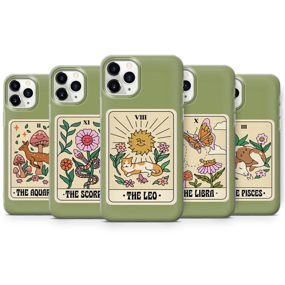 Cottagecore Zodiac Sign Hippie Phone Case For Iphone 13 Pro Etsy