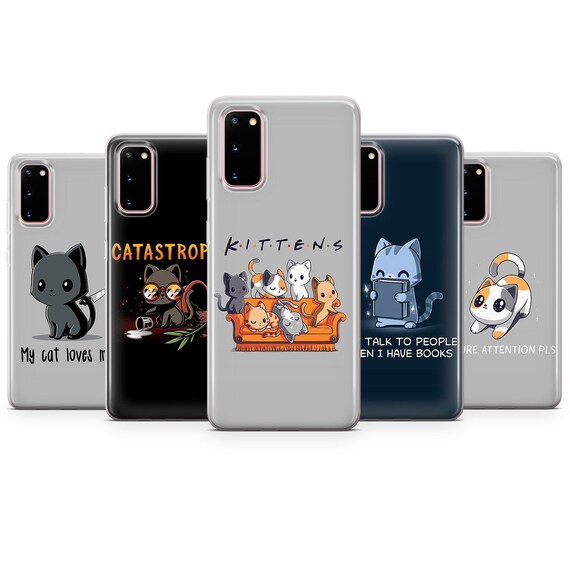 Kawaii Cat Animal Phone Case for Samsung S22 Ultra Samsung Etsy