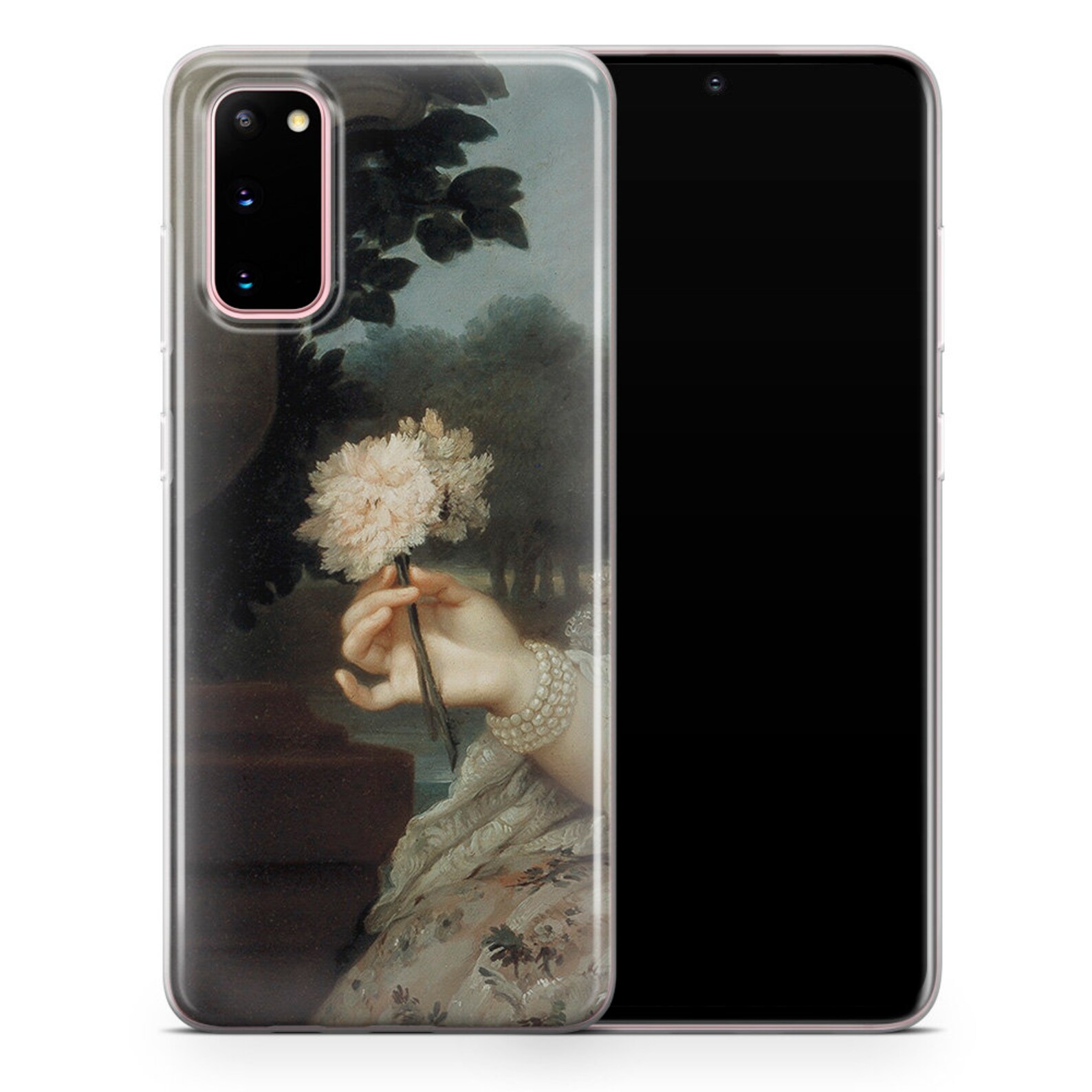 Aesthetic Flower Art Phone Case Cover for Samsung S20 Plus Etsy