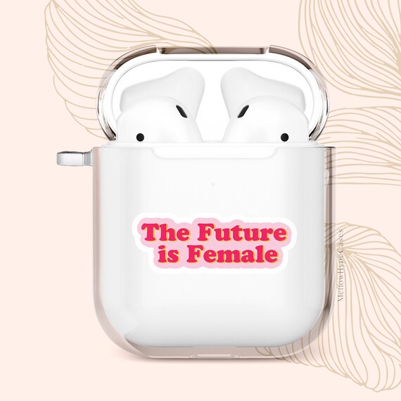 Feminist Airpods Case Clear Silicone 