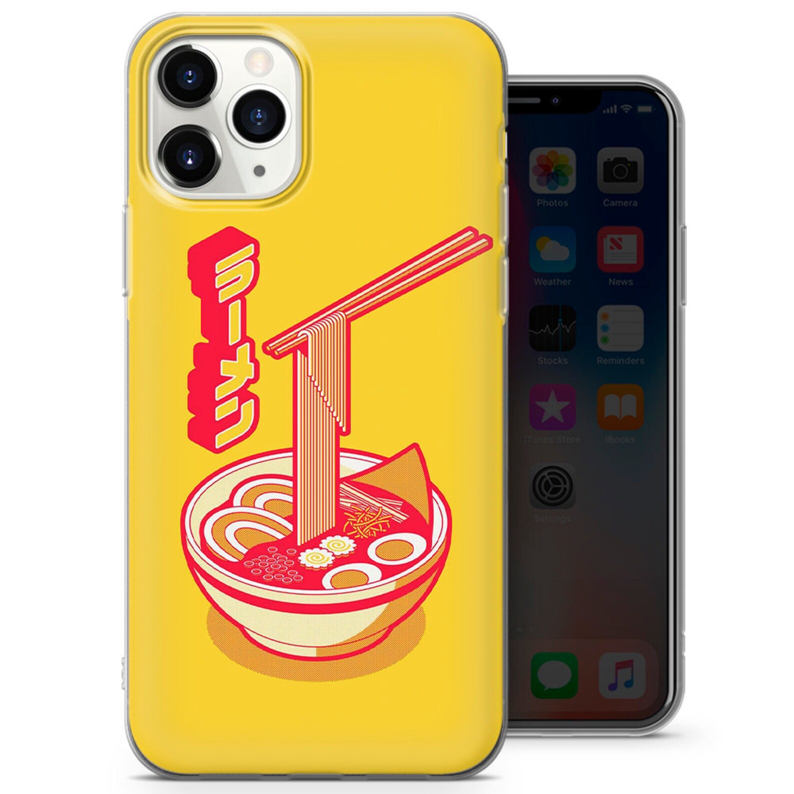 Ramen Cover Japanese Art Phone Case for iPhone 12 Pro Max | Etsy