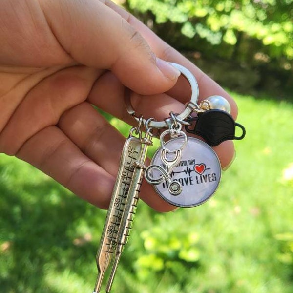 Greys Anatomy Keychain Etsy
