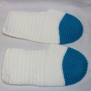 Hand gebreide slippers