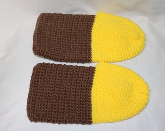 Hand Knit Slippers