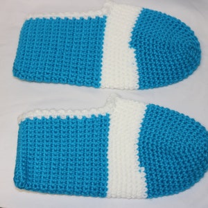 Hand gebreide slippers