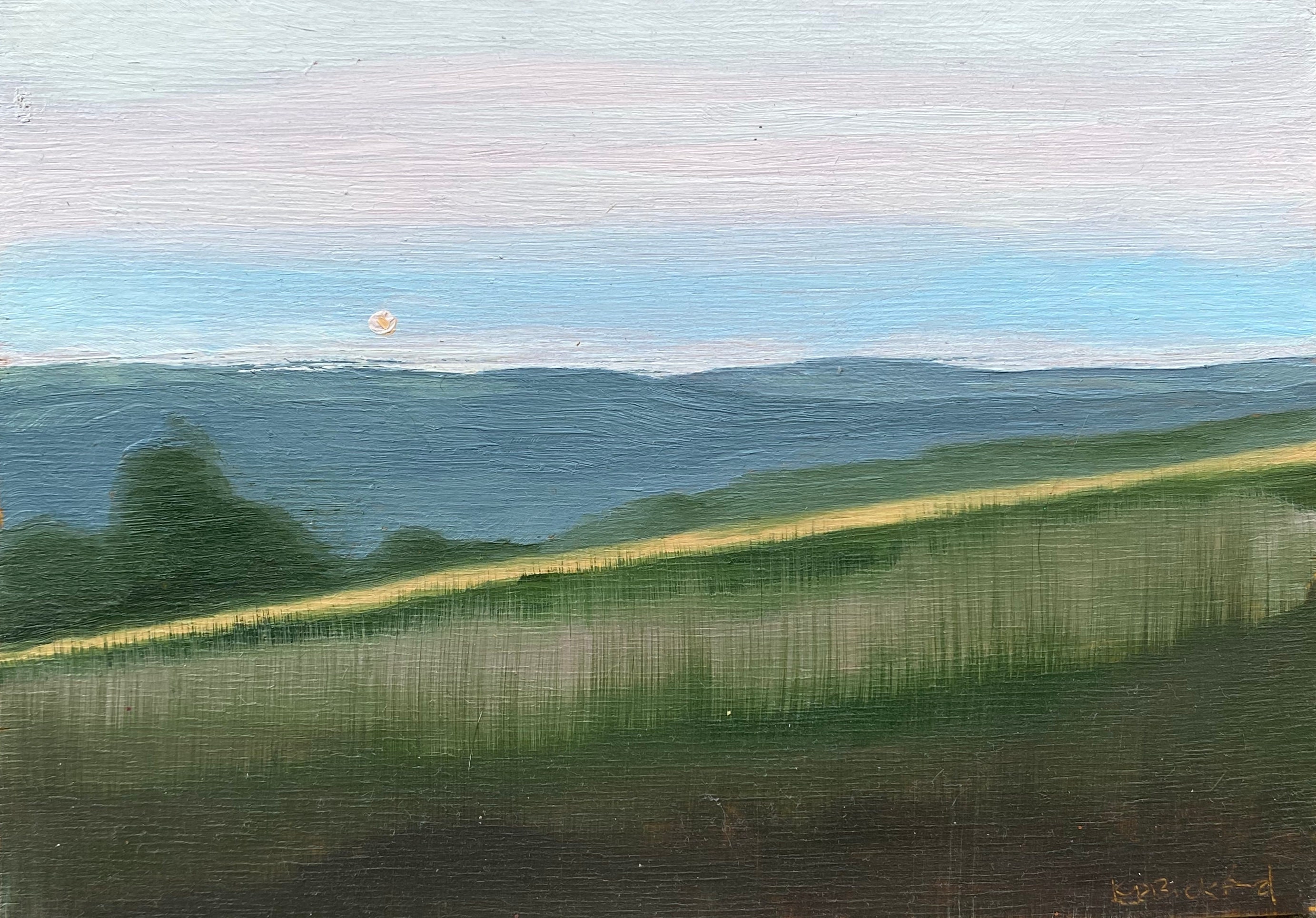 Original Oil Painting New Jersey Landscape Painting Etsy