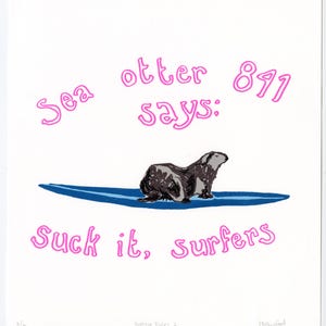 Original Screenprint | Handmade print | Original Silkscreen | PA artist | Animal Art