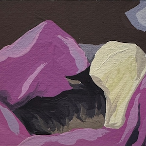 Gouache Painting | Original Painting | Tiny Art | Original Art | Still Life
