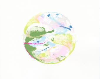 Original Screenprint | Handmade print | Original Silkscreen | PA artist | Abstract Art