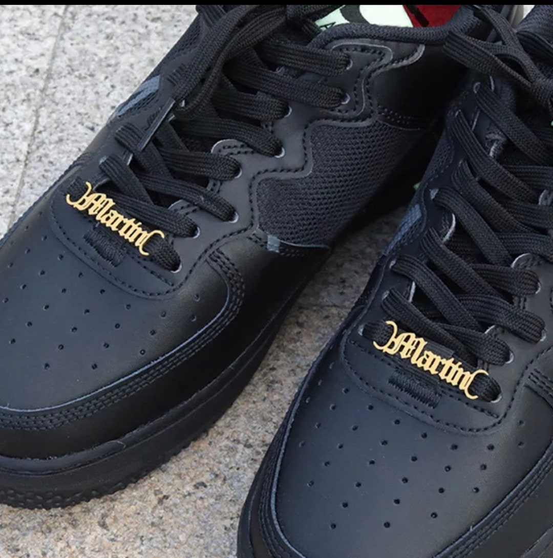 Personalized Custom Name Shoelace Buckle Shoe Lace Etsy