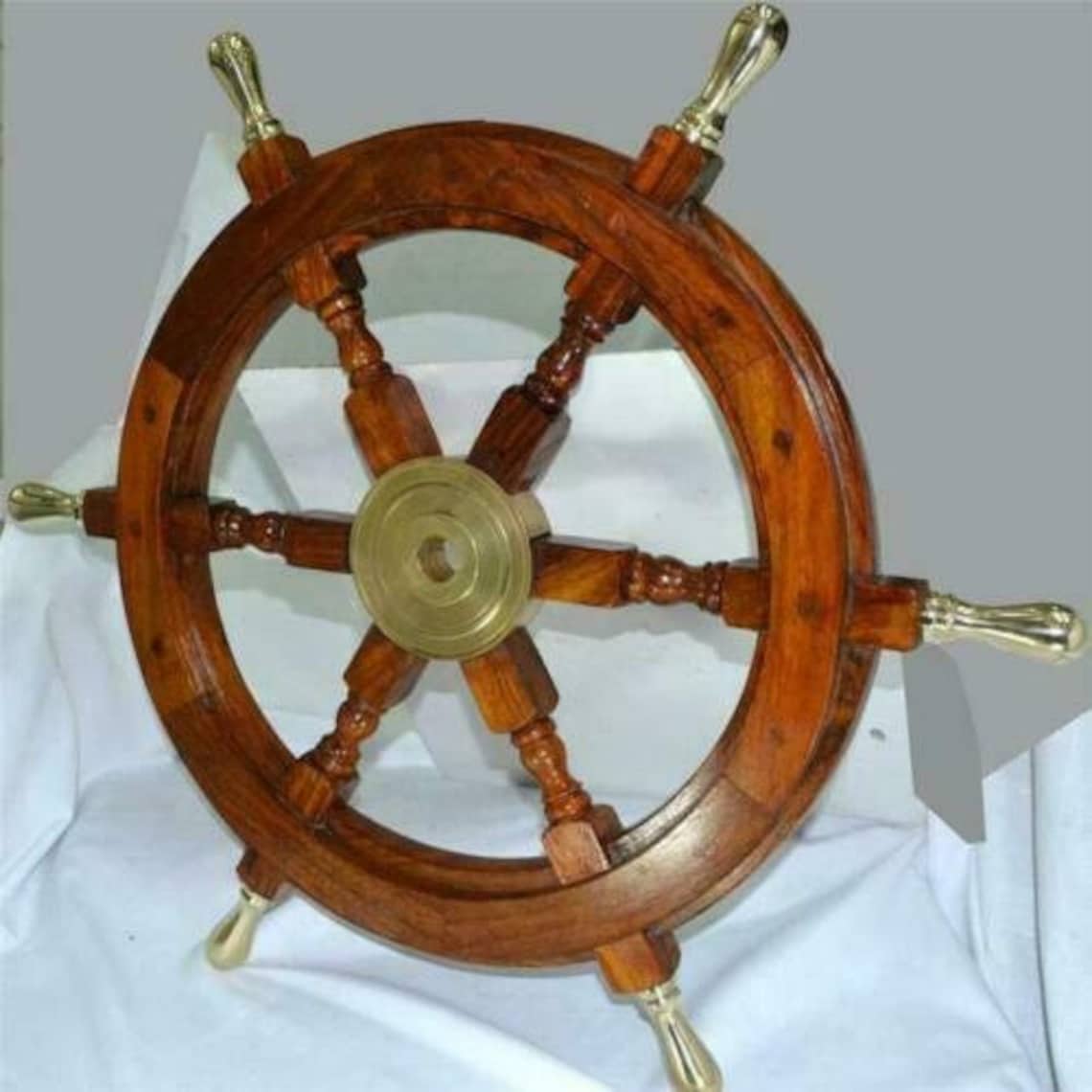 Antique Maritime Nautical Wheels Wooden Ship Wheel Vintage Etsy