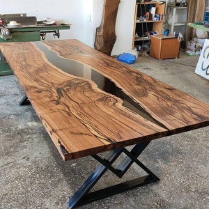Epoxy Table, Luxury dining Table, sofa, Side center table top Live Edge Walnut Table, Custom Order,  Epoxy Resin River Table, Natural Wood.