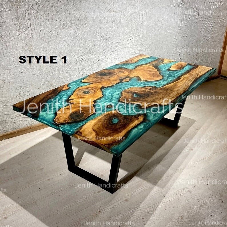 Table Époxy, Salle À