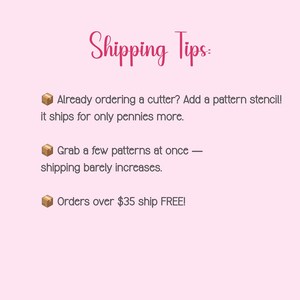 Santa Face Cookie Cutter and Optional Guideline Stencil | Christmas Cookie Cutter | Holiday Baking Tools image 4