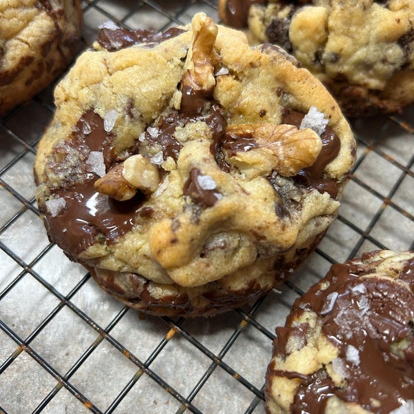 Chunky Monkey Cookie Recipe: Banana Ganache, NYC Style (Digital Download)