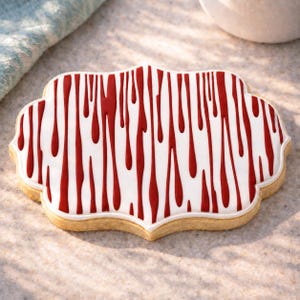 Blood Drip Cookie Stencil, Halloween Dripping Stencil, Horror Cookie Stencil, Scary Movie Night Baking Stencil, Slasher Party Cookie Stencil