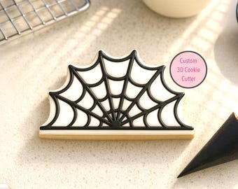 Superhero Spider Cookie Cutter & Optional Stencil | Boy Birthday Party Cookies | Comic Theme Baking Tool