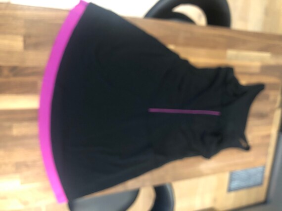 VINTAGE NIKE Black & Fuchsia Tennis Dress … Excel… - image 3