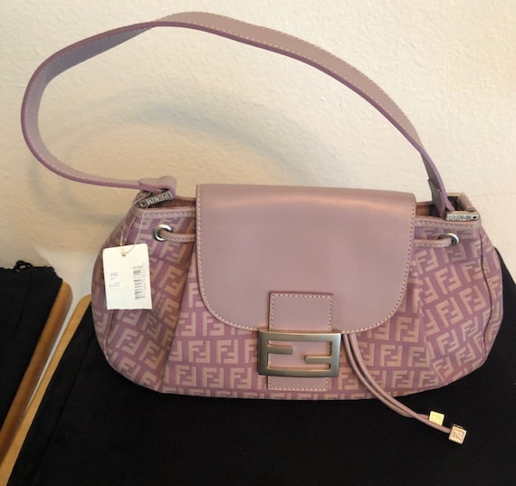 FENDI Baguette Lilac New With Tag Made in ITALY Etsy UK