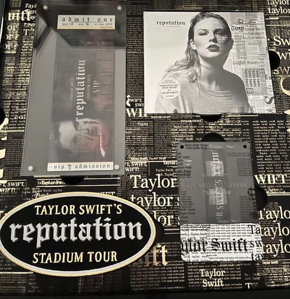 Taylor Swift Reputation Tour Collectors VIP Box With Unused Taylor Swift Reputation Tour Collectors VIP Box With Unused