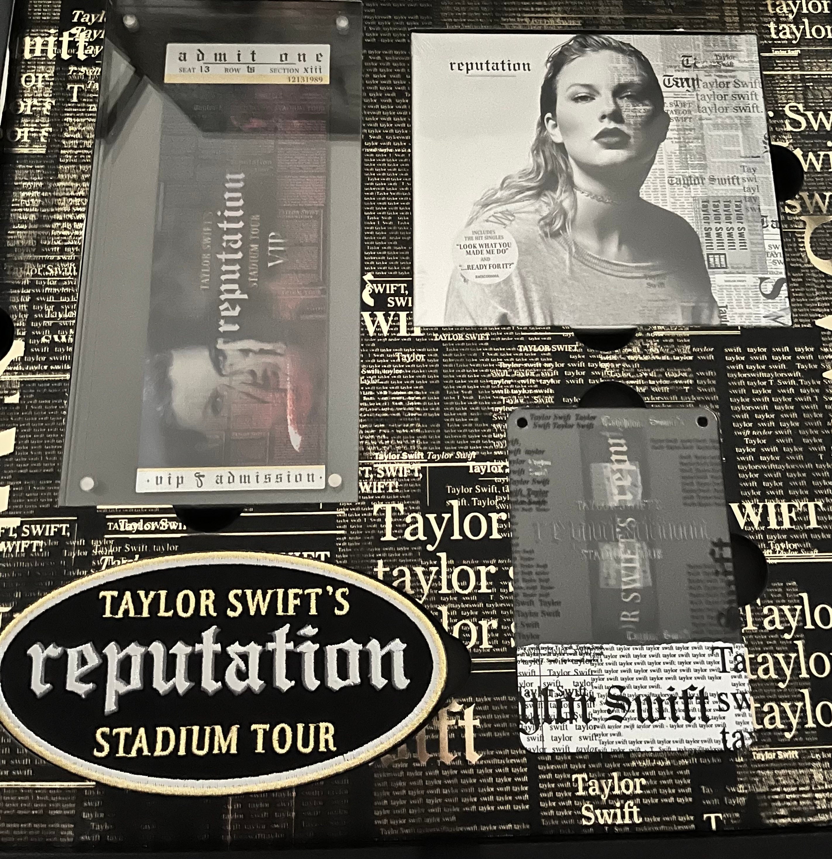 Taylor Swift reputation VIPBox 直筆サインポスター チケット Taylor Swift reputation VIPBox 直筆サインポスター チケット