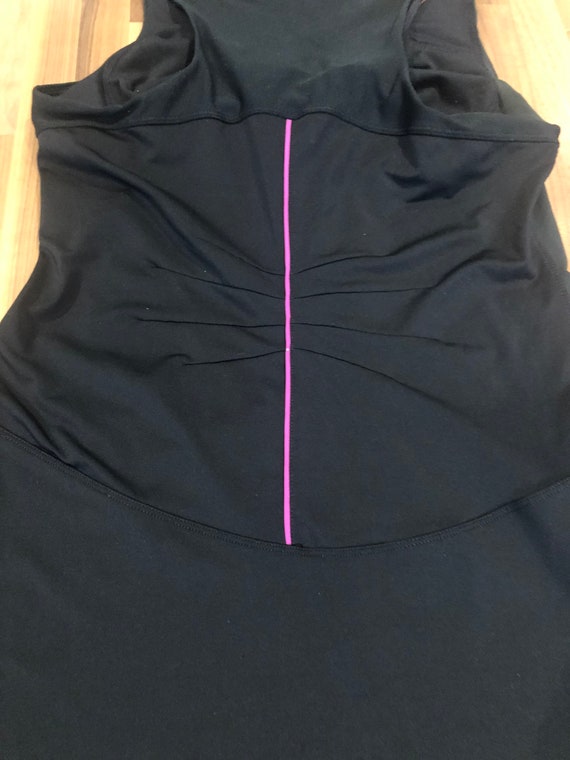 VINTAGE NIKE Black & Fuchsia Tennis Dress … Excel… - image 4
