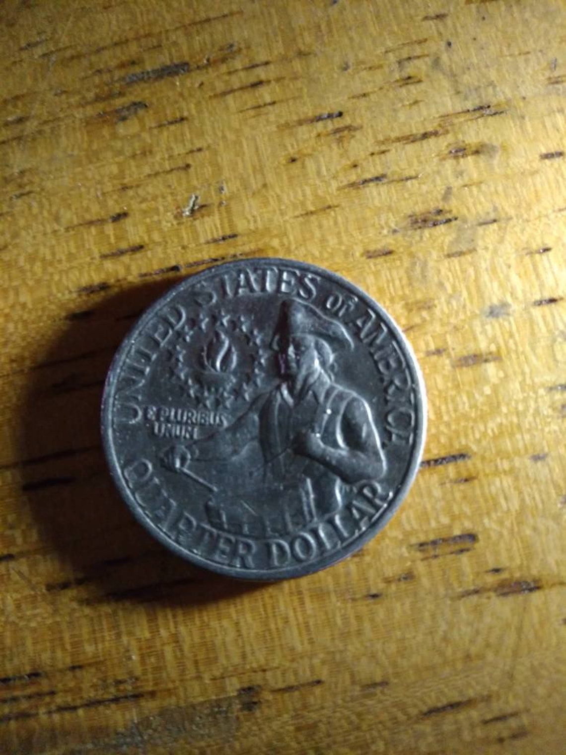 Bicentennial quarter double die cud error overse and reverse Etsy