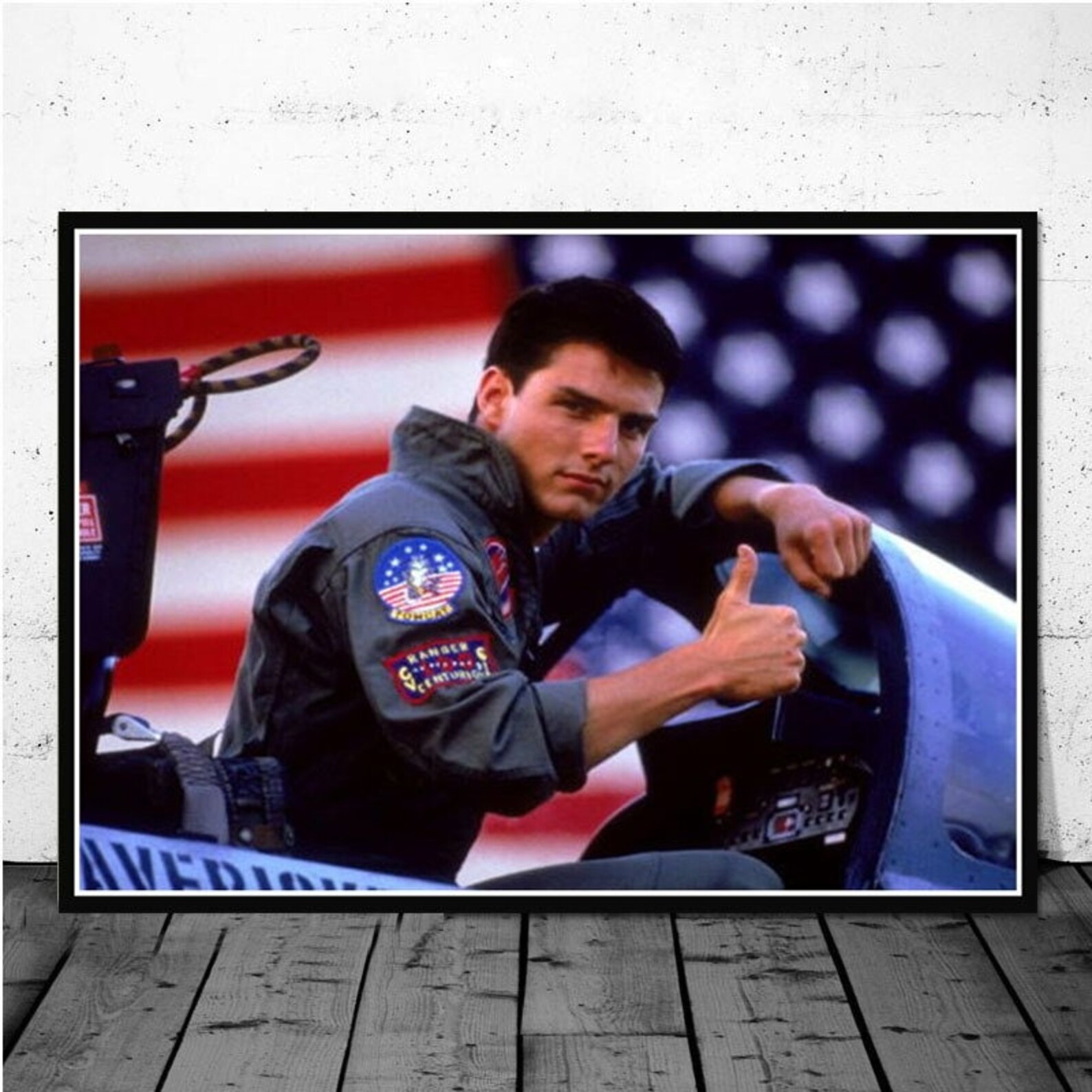 Top Gun Canvas Poster Wall Art Print Wanddecoratie Etsy