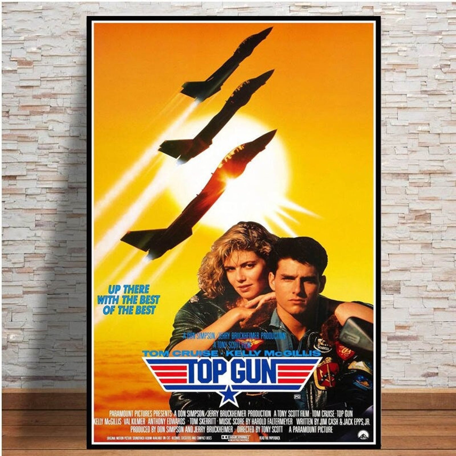 Top Gun Canvas Poster Wall Art Print Wanddecoratie Etsy