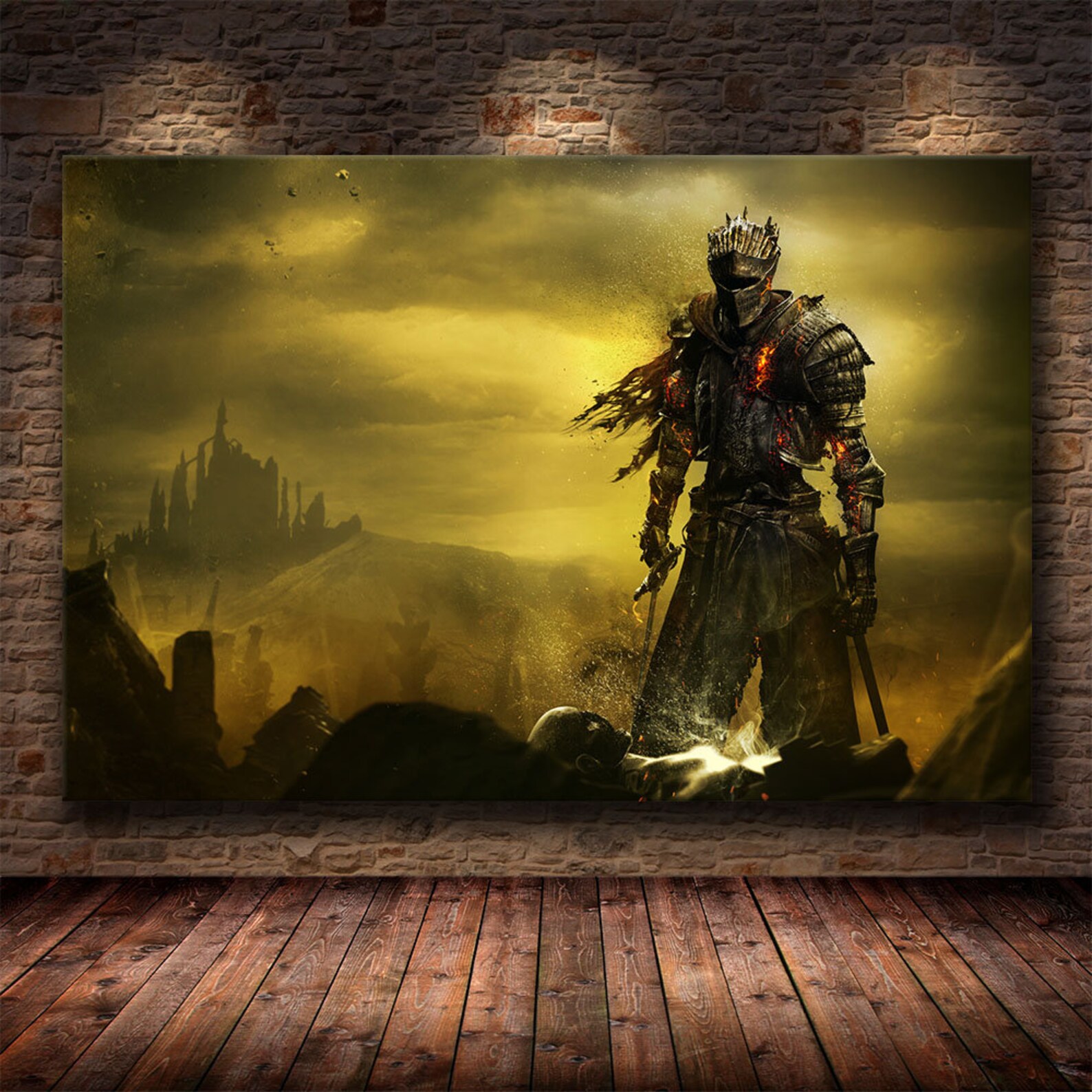 Dark Souls Canvas Poster Wall Art Wall decor Canvas Print Etsy