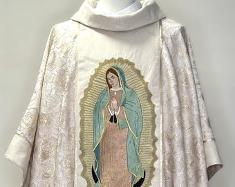 Virgen De Guadalupe - Chasuble + Stole Set