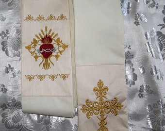 SACRED HEART - Deacon Stole