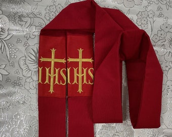 IHS - CROSS - Estola de viaje Deacon