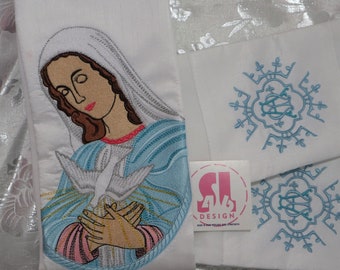 MARY & HOLY SPIRIT - Deacon Stole